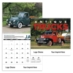 1857 - Antique Trucks Wall Calendar