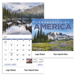 7201 - Landscapes of America Wall Calendar