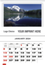 CHSPKT - 12-Pocket Farm Memo Wall Calendar 