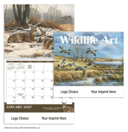 1800 - Wildlife Art Wall Calendar