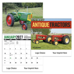 1851 - Antique Tractors Wall Calendar