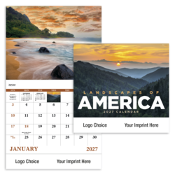 7201 - Landscapes of America Wall Calendar